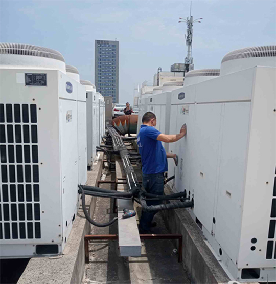 洮南中央空调制热和不制冷系统维修方法